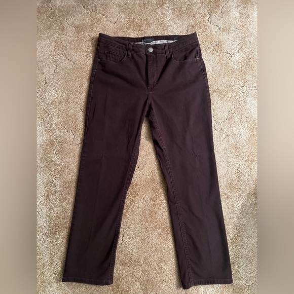 Lee Denim - Brown Straight-Leg Pants